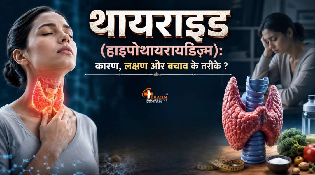 thyroid bimari kis ki kmi se hoti hai?