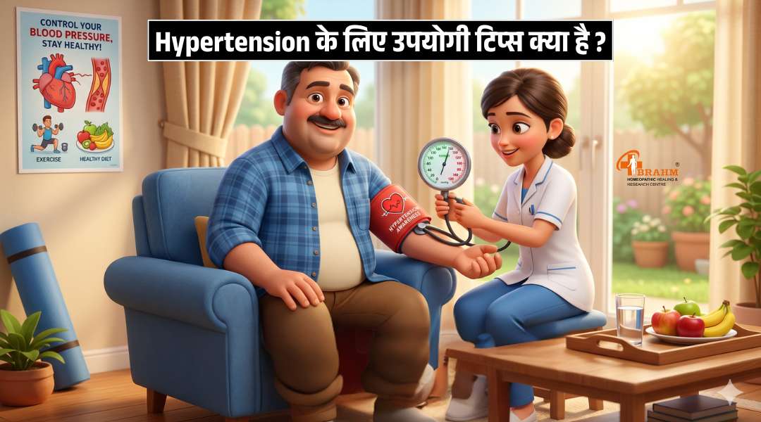 Hypertension ke liye upyogi tips kya hai?