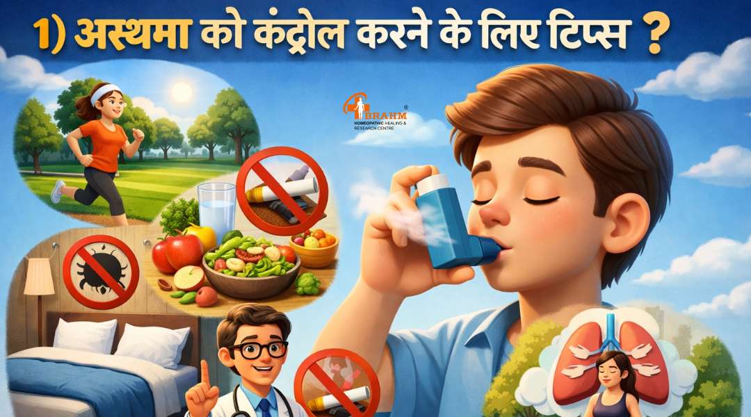 asthma ko control karne ke liye kya tips hai?