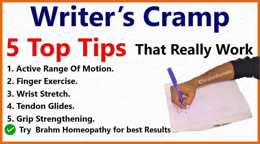 writer cramp